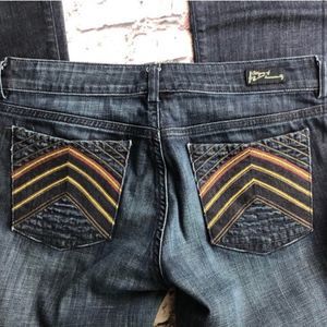 Citizens of Humanity 009-132 Arrowhead Stretch Flare Trouser Fit Jeans size 28